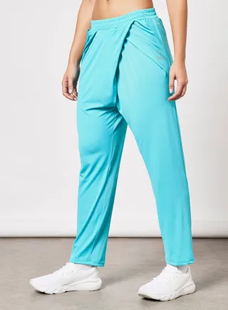 Drape Logo Joggers Blue 