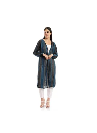 Casual Printed  Cardigan Ganzary 