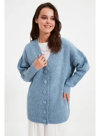 Cardigan - Blue 
