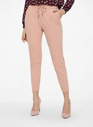Skinny Knit Pants Pink 