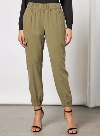 Elastic Waist Joggers 