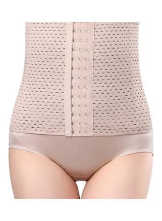 Slimming Corset Waist Body Shaper Beige 
