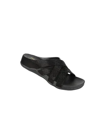 092-2596 Michelle Morgan Ladies Casual Sandals Black 114RC278 