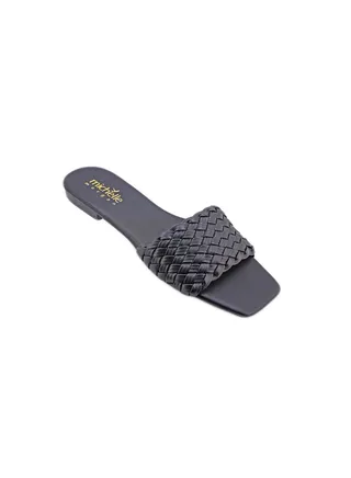 Casual Ladies Slides Black 36 