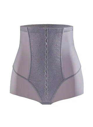 Ultra-thin high-waisted triangle tummy control pants powerful stomach control waistband pants slimming belly shaper 