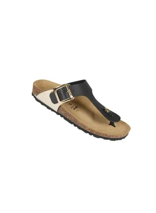 Biochic Ladies Slim Thong Sandals 012-463 1830Q-Platin 