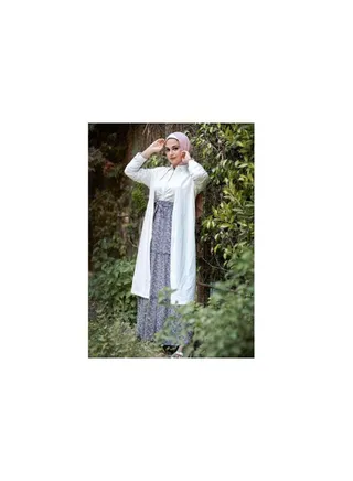 Casual Plain Basic  Cardigan White 
