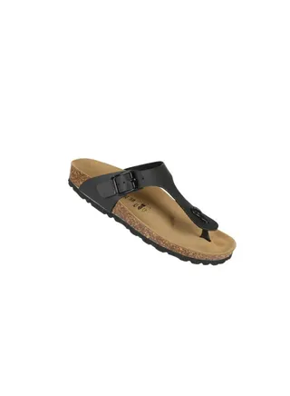 Biochic Ladies Slim Thong Sandals 012-457 1830PR-Black 