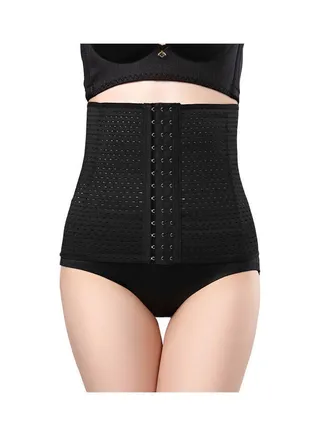 Hollow Out Corset Black 