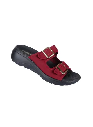 092-2637 Michelle Morgan Ladies Casual Sandals Bordo 214RJ533 