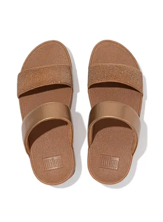 049-760 Fitflop Ladies Sandals GB6-A21 Lulu Opul Slide Tan 