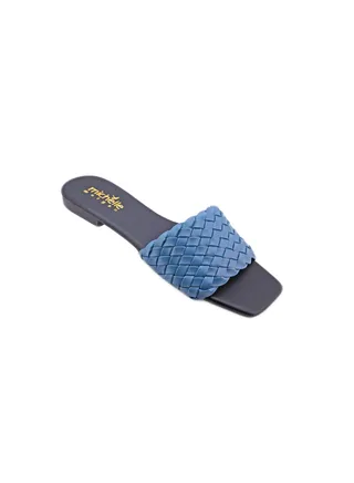 Casual Ladies Slides Blue 36 