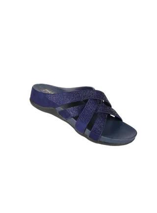 092-2597 Michelle Morgan Ladies Casual Sandals Navy 114RC278 