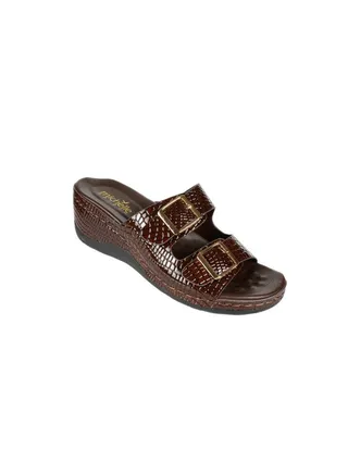 092-2817 Michelle Morgan Ladies Casual Sandals 314F7803 Brown 
