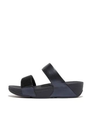 049-759 Fitflop Ladies Sandals GB6-399 Lulu Opul Slide Navy 