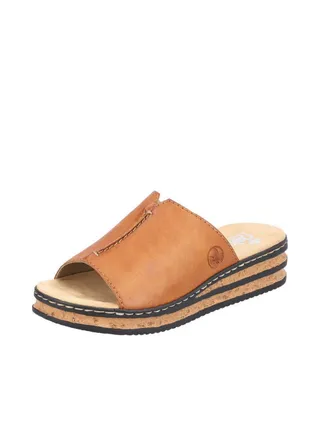 Rieker Ladies Casual Sandals 629M9-24 Regina Brown 116-1115 