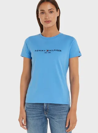 Crew Neck Logo T-Shirt