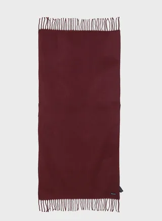 Fringe Hem Scarf