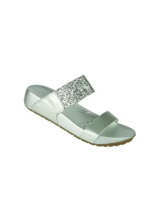 092-2619 Michelle Morgan Ladies Casual Sandals Silver RJL187-03B 