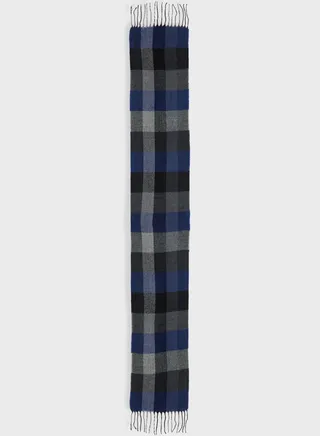 Plaid Long Scarf