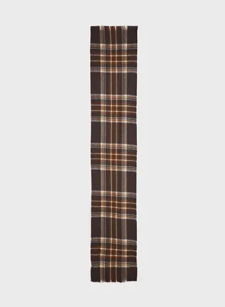 Checked Scarf