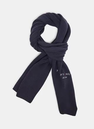 Organic Cotton Horizon Flag Scarf