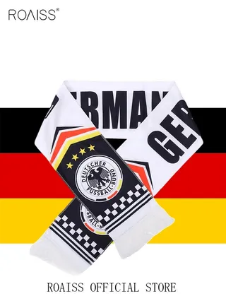 2 Packs Soccer Element Print Scarves for Men Double Side Printed Soft Comfy Scarf for Youth Boys Windproof Warm Outdoor Sports Accessories for Teams Souvenir 