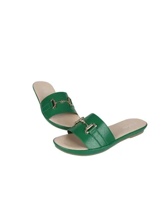 092-2480 Michelle Morgan Ladies Low heel Sandals  114RC676 Green 