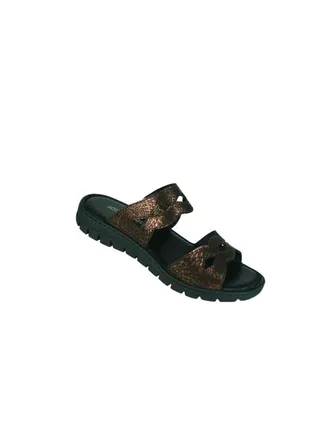 Josef Seibel Ladies Flat Sandals 93466-AR524775 Bronze 
