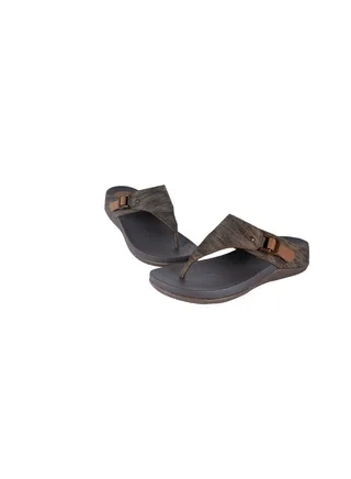 Michelle Morgon Ladies Casual Low Heel Sandals Brown 092-2326 
