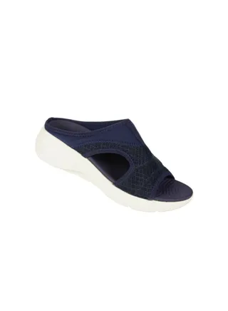 092-2642 Michelle Morgan Ladies Casual Sandals Dark Blue 214RJ532 