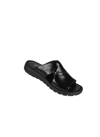 Josef Seibel Ladies Flat Sandals 93468-AR50101 Black 36 