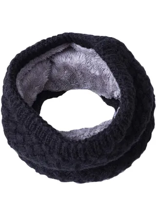 Knitted Buff Black 