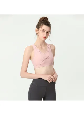 Single layer underwear without steel ring sports fitness breathable comfortable underwear. 