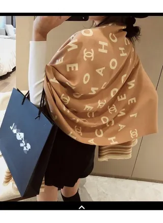 Autumn Winter Fashion Scarf Men Women 4 Seasons Shawl Brand Letter Scarves Size 180x70cm 5 Colors High Quality 