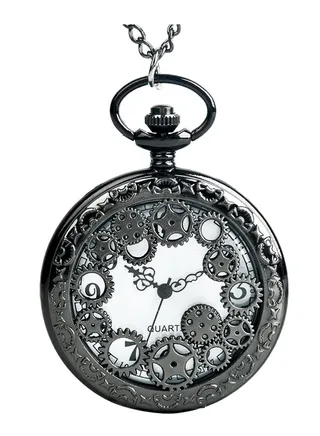 unisex Hollow Alloy Analog Pocket Watch 1005 