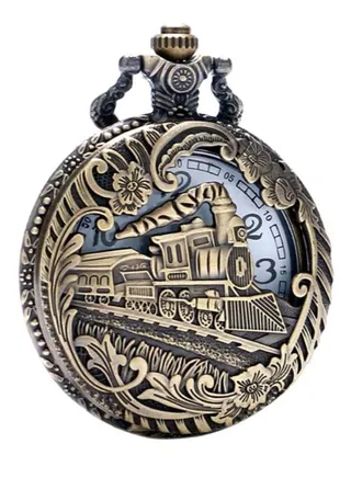 Vintage Alloy Analog Pocket Watch SP010 