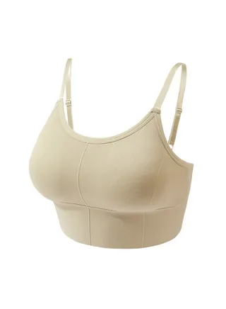 Running fitness sports underwear casual youth push-up halter beauty back no underwire bra cover. 