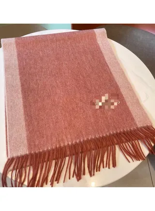 classic Baby Alpaca wool fringed brushed scarf 