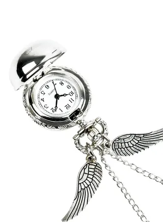 unisex Wing Metal Analog Pocket Watch 