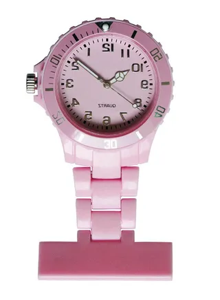 women Nurse Plastic Analog Pocket Watch 1051B-Y 