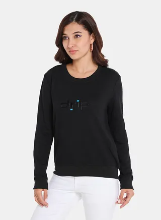 Pop-Over Pullover Black 
