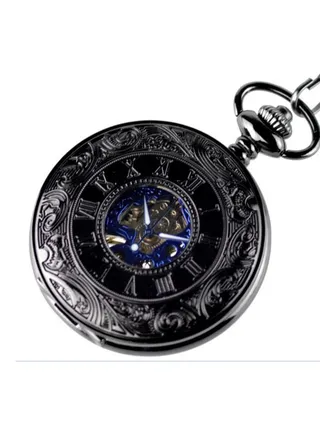 unisex Analog Roman Number Pendant Pocket Watch PC0233CD 