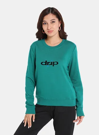 Pop-Over Pullover Green 