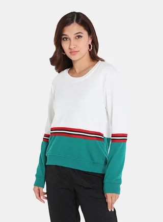 Pop-Over Pullover Multicolour 