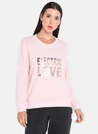 Pop-Over Pullover Pink 
