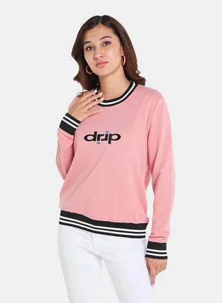 Pop-Over Pullover Peach 