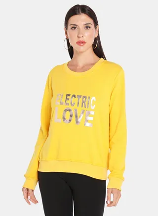 Pop-Over Pullover Yellow 