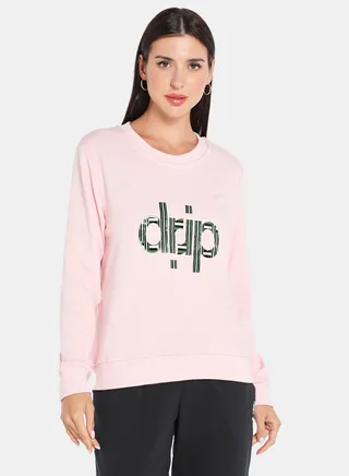 Pop-Over Pullover Pink 