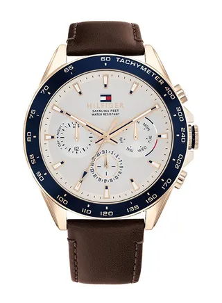 Men's Owen Silver White Dial Watch - 1791966 